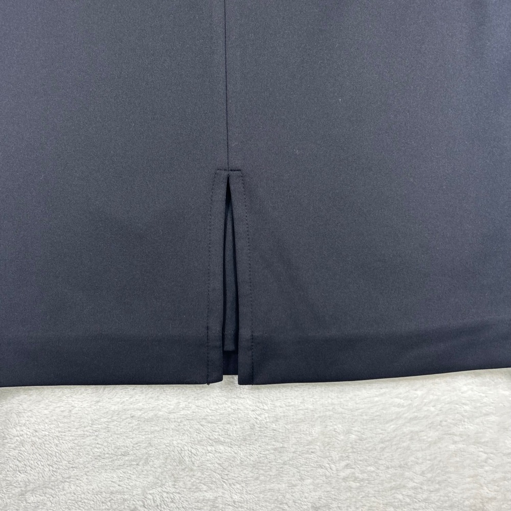 Alfani Quiet Luxury Black High Waist Midi Pencil Skirt Size M Officecore Siren - Picture 5 of 10